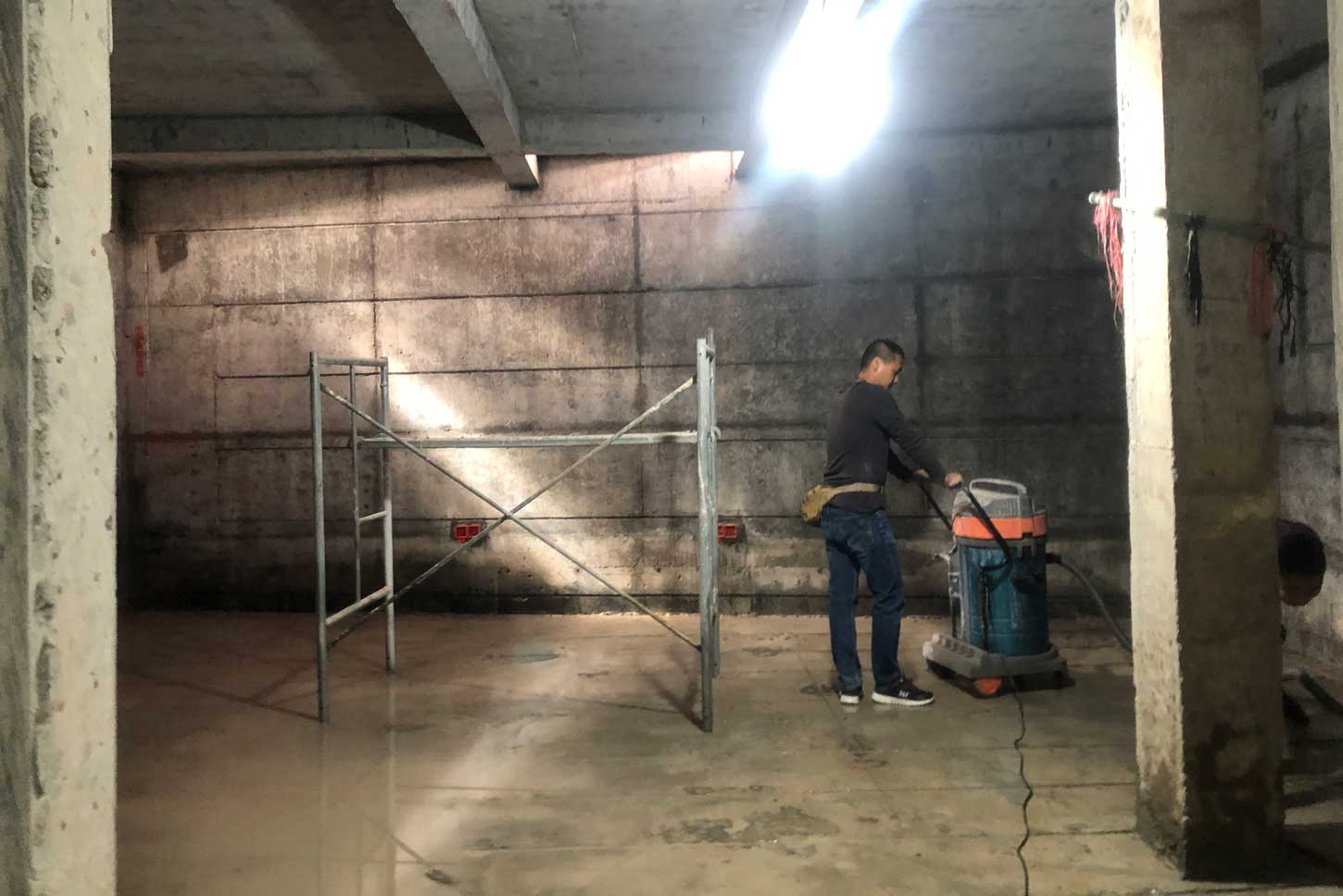 福州名城港湾别墅地下室防水防潮效果好