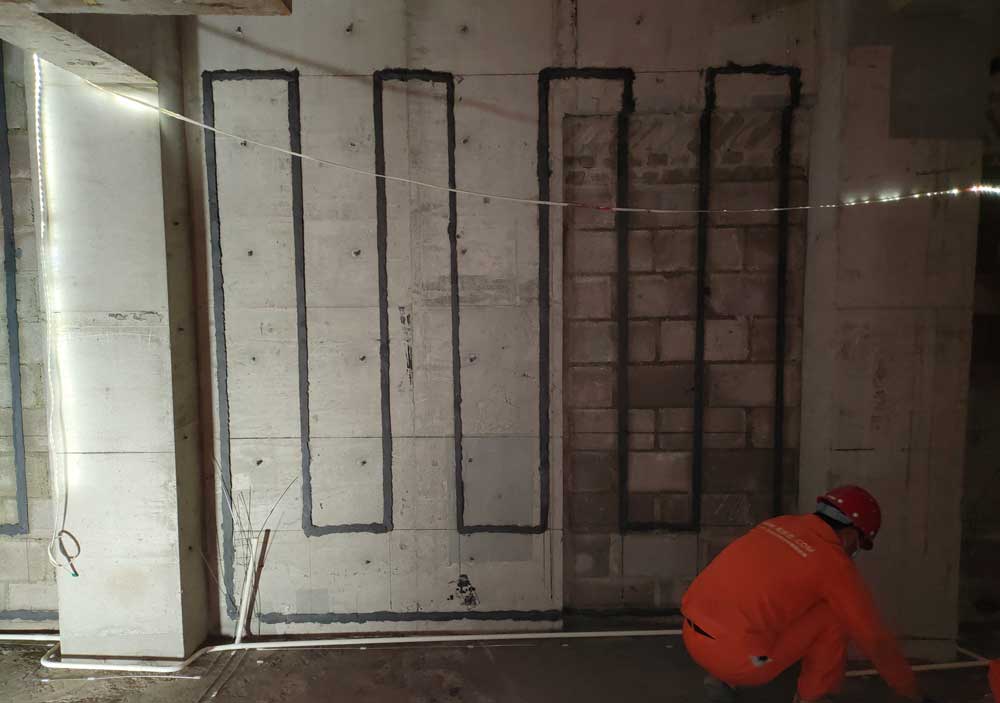 永康皇城里别墅地下室防潮公司